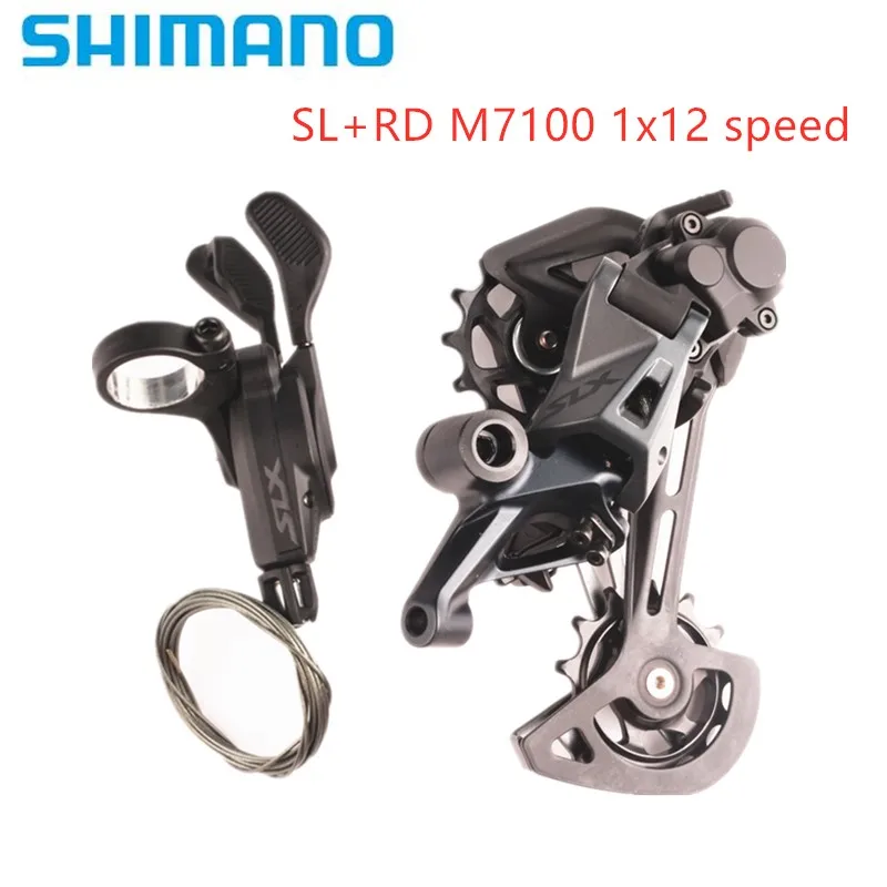 SHIMANO DEORE XT M6100 M7100 M8100 M8120 M712012-Speed Mountain Bike Groupset Shifter Lever SL + RD SGS Rear Derailleur