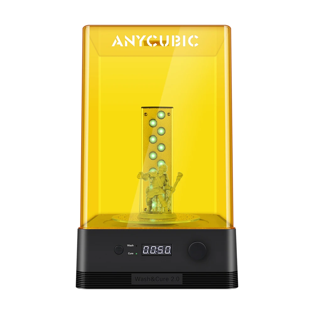 3d принтер новинка Anycubic Wash и аппарат для лечения 2 0 модель стирки отверждения в 1 УФ