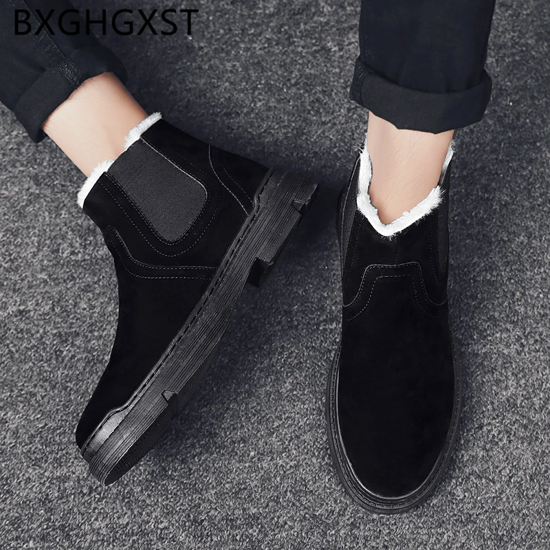

Outdoor Snow Boots Men Winter Shoes Ankle Boots Men Designer Shoes Winter Boots Men Brand Shoes Zapatillas Casual Hombre Buty