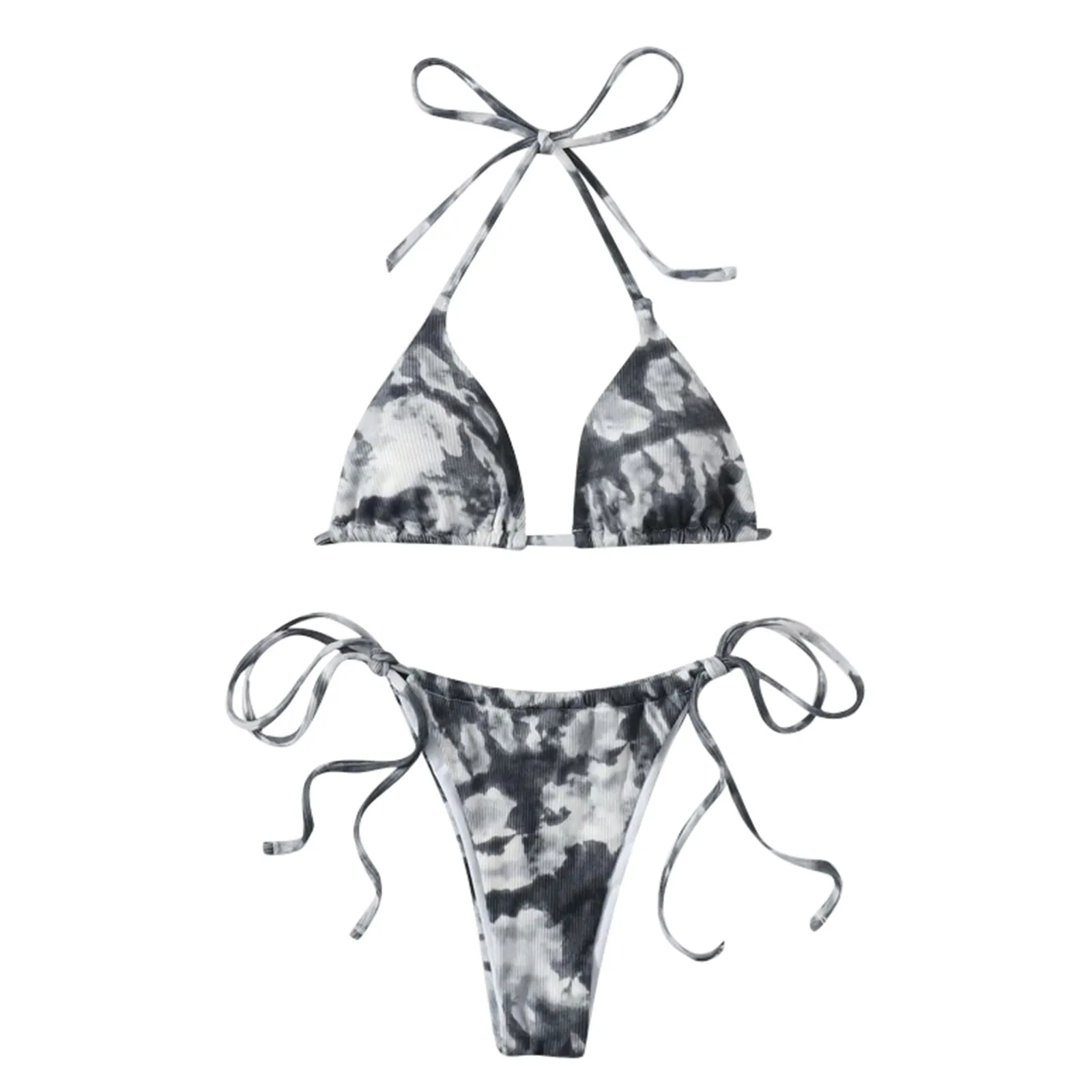 Сексуальный купальник женский неоновый зеленый оранжевый пуш-ап бикини 2020