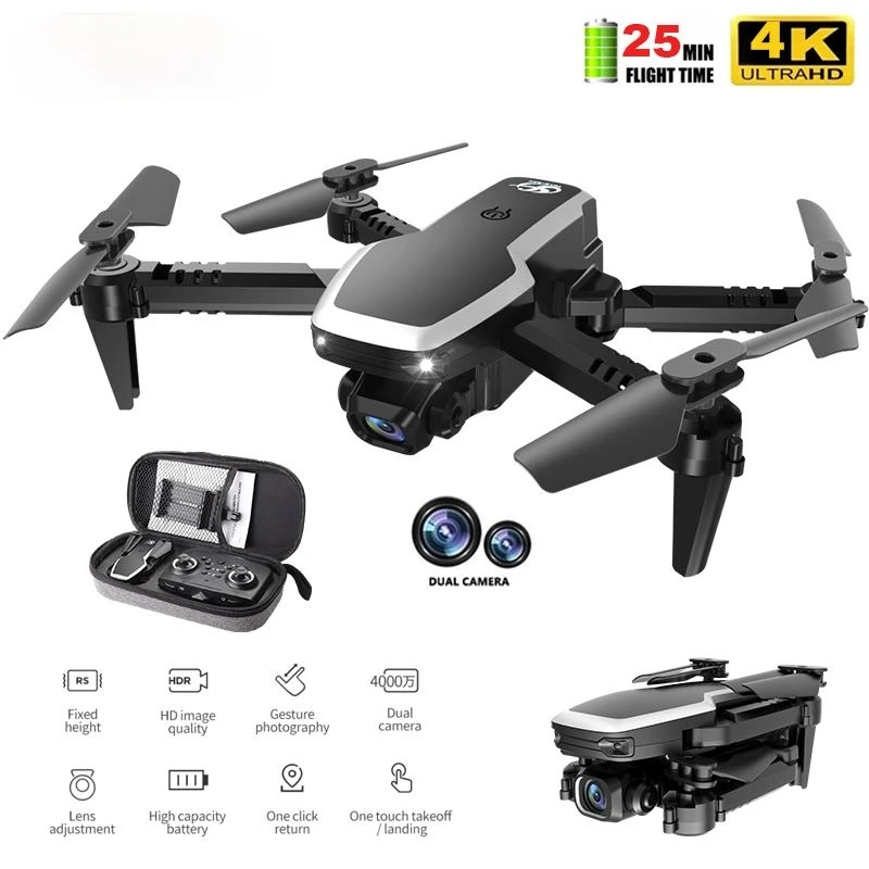 

NSA S171 Pro Mini Drone With Dual Camera Wifi Fpv Drones Air Pressure Altitude Hold 4K 1080P Profenssional RC Quadcopter Dron