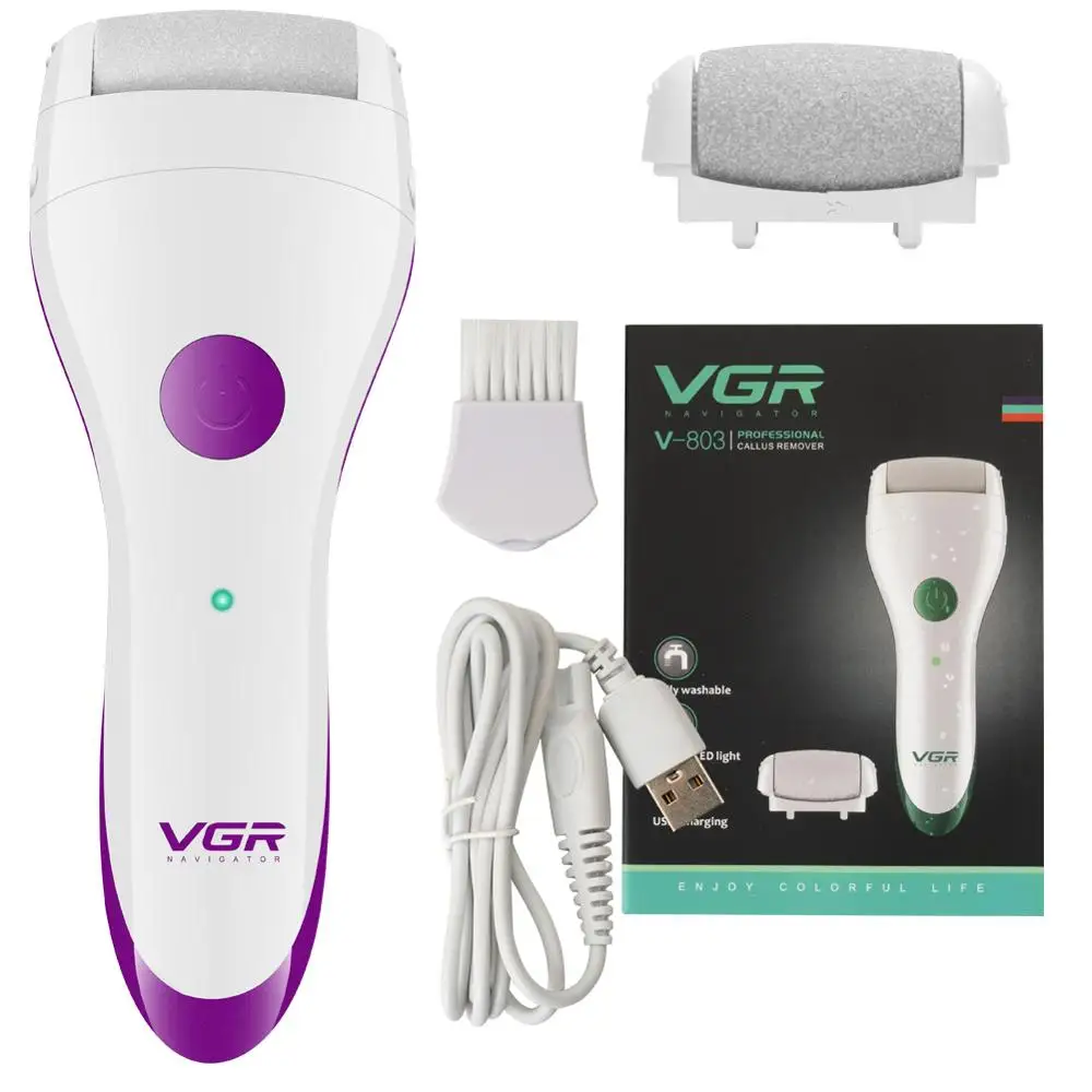 VGR аккумуляторная электрическая шлифовальная Машинка для удаления омертвевшей