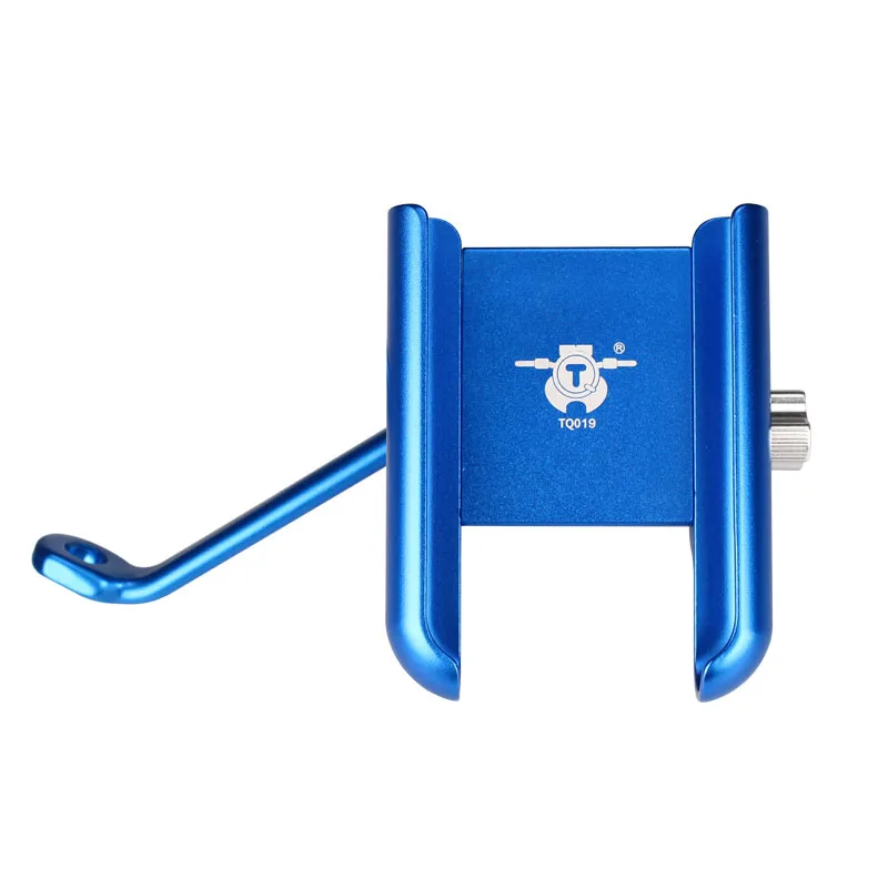 REARVIEW BLUE YPAY алюминиевый держатель для телефона на велосипед, мотоцикл, кронштейн заднего вида, настраиваемый держатель для телефона на мотоцикл, руль для велосипеда, крепление для телефона - Цвет: REARVIEW BLUE