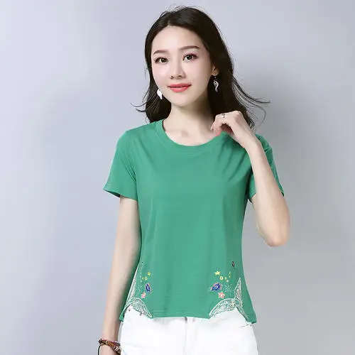 

2020 Summer Fashion T Shirt Women Woman black Tshirt