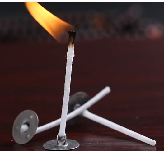 100 шт. фитиль 9 / 15 20 см натуральный хлопок аксессуары для свечей украшения дома