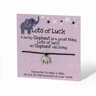 Регулируемые браслеты унисекс в виде слона, колибри, птиц, коала, пчелы