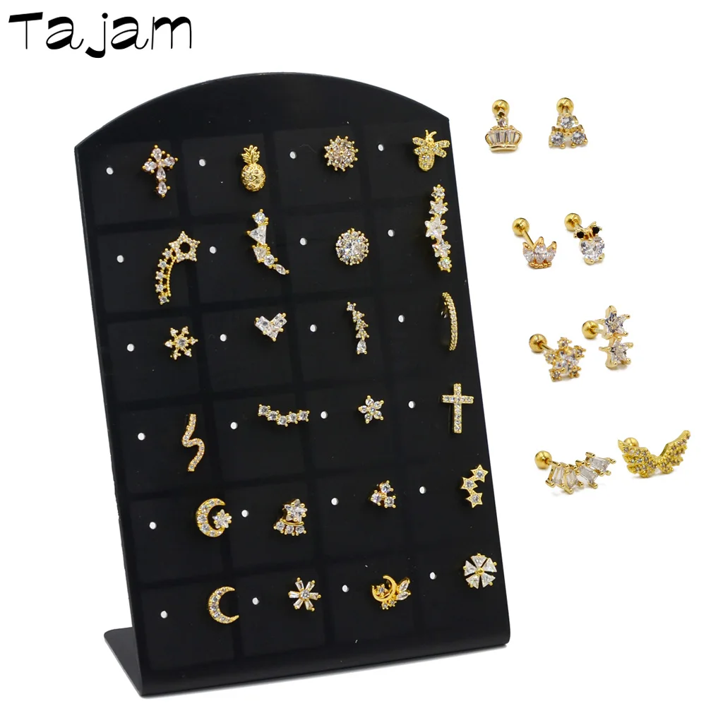 1 пара сережек для ушной хрящ из хирургической стали гипоаллергенные Сережки