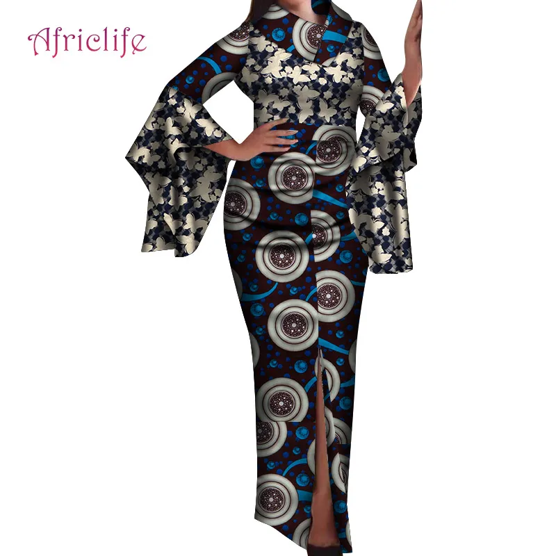 

New Arrivals For 2021 Women Long Skirt Great Lace Patchwork Lady Dress Spring Autumn Type Cotton Fashion Women Dresses WY5300