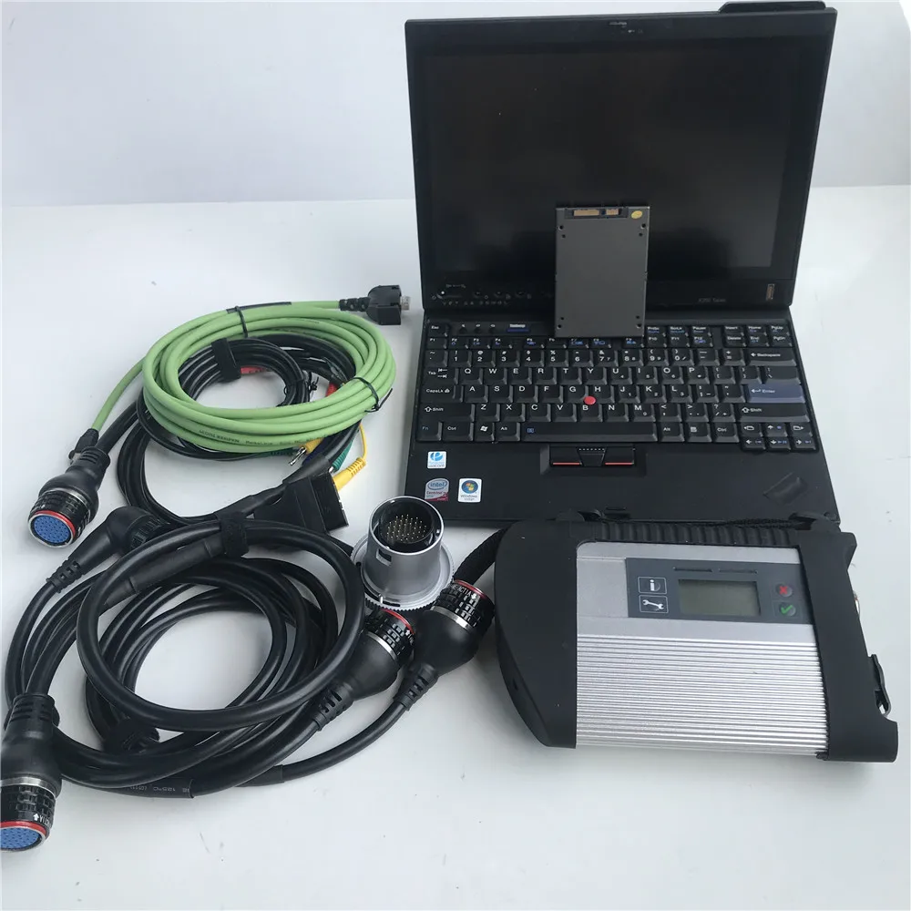 laptop x200t+ mb sd connect c4 SSD 360gb super speed software newest 2021.03v for star cars& trucks diagnosis | Автомобили и