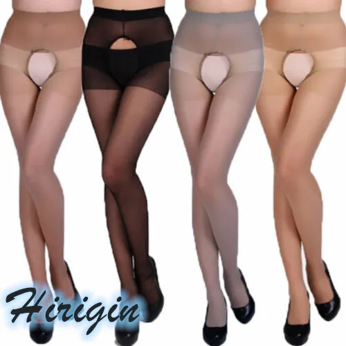Новинка 2019 пикантные колготки Один размер женские прозрачные без промежности