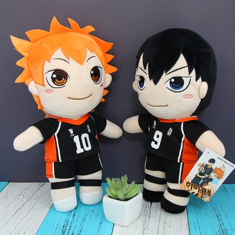 Haikyuu! Мягкие плюшевые куклы 30 см Setter Kageyama Tobio Hinata Shoyo мягкие хлопковые игрушки для