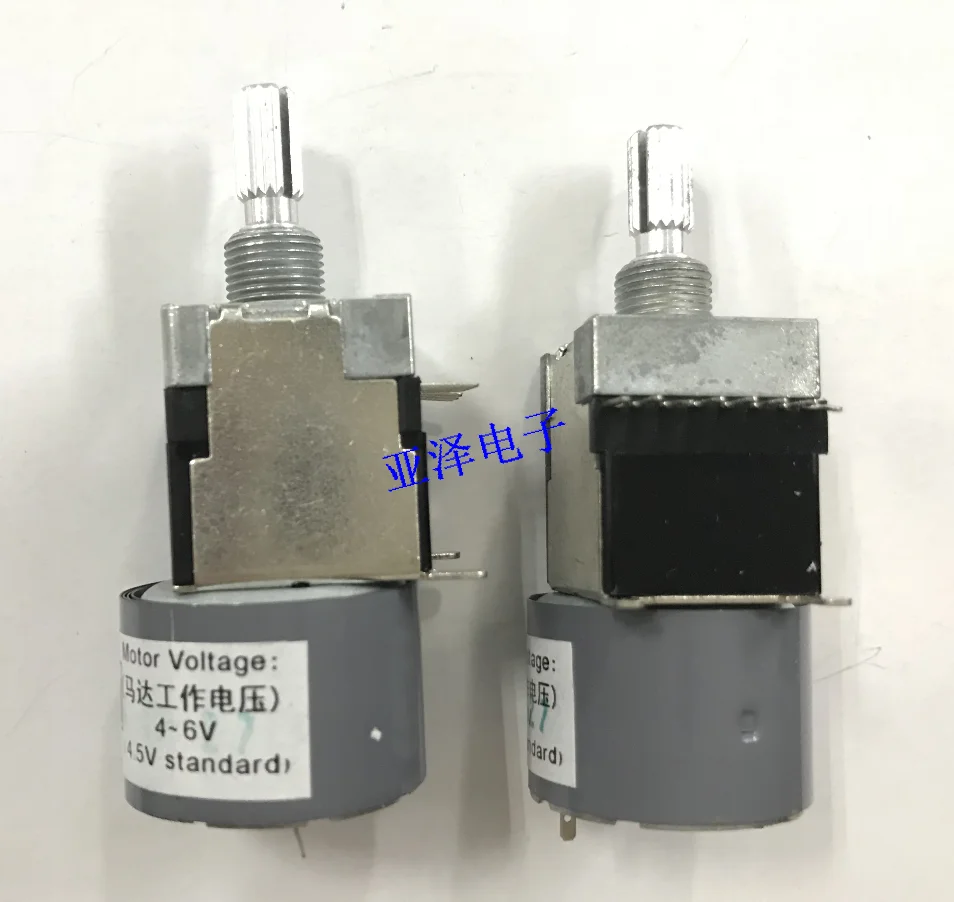 1 шт. 168 типов двигателя двойной потенциометр 20K длина вала 20 мм усилитель привод