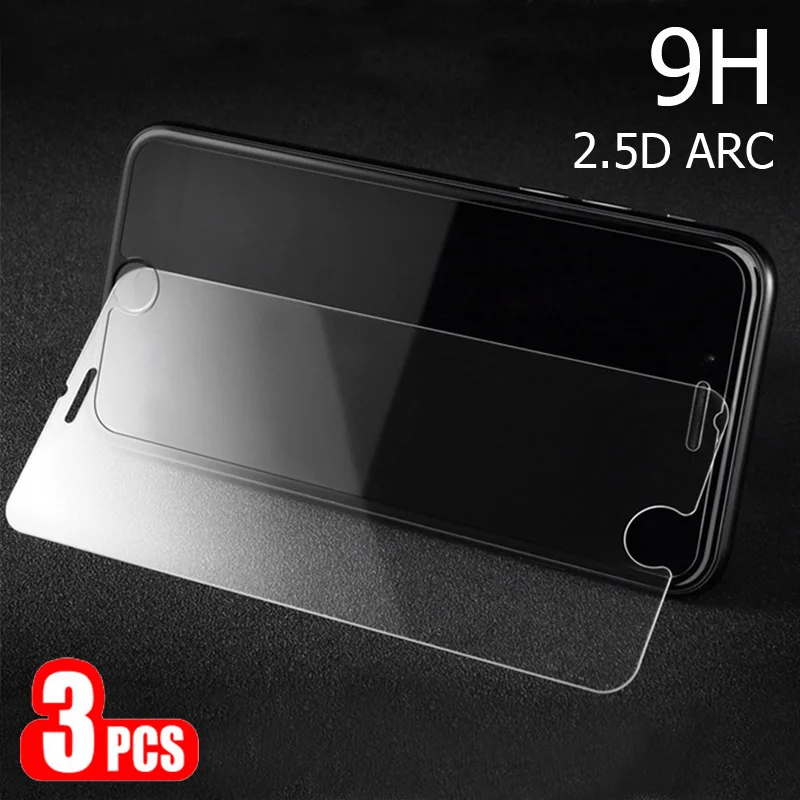 Закаленное стекло 9H 2.5D для iPhone 11 Pro Max 2019 XS MAX XR X 7 8 6 6S Plus 5 5S SE Премиум закаленное