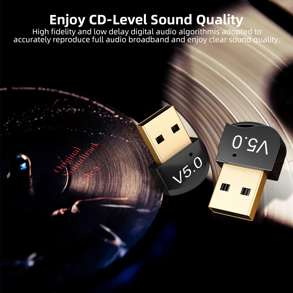usb адаптер bluetooth 50 для ноутбука free global shipping