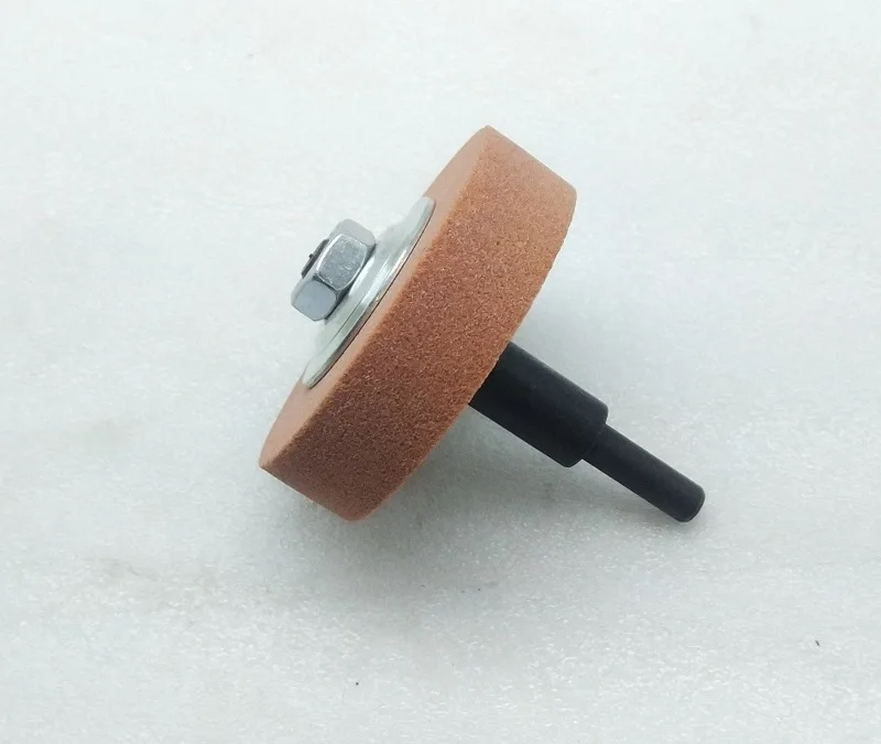 Шлифовальный круг 75*10 мм с хвостовиком абразивный диск для настольных шлифовальных машин