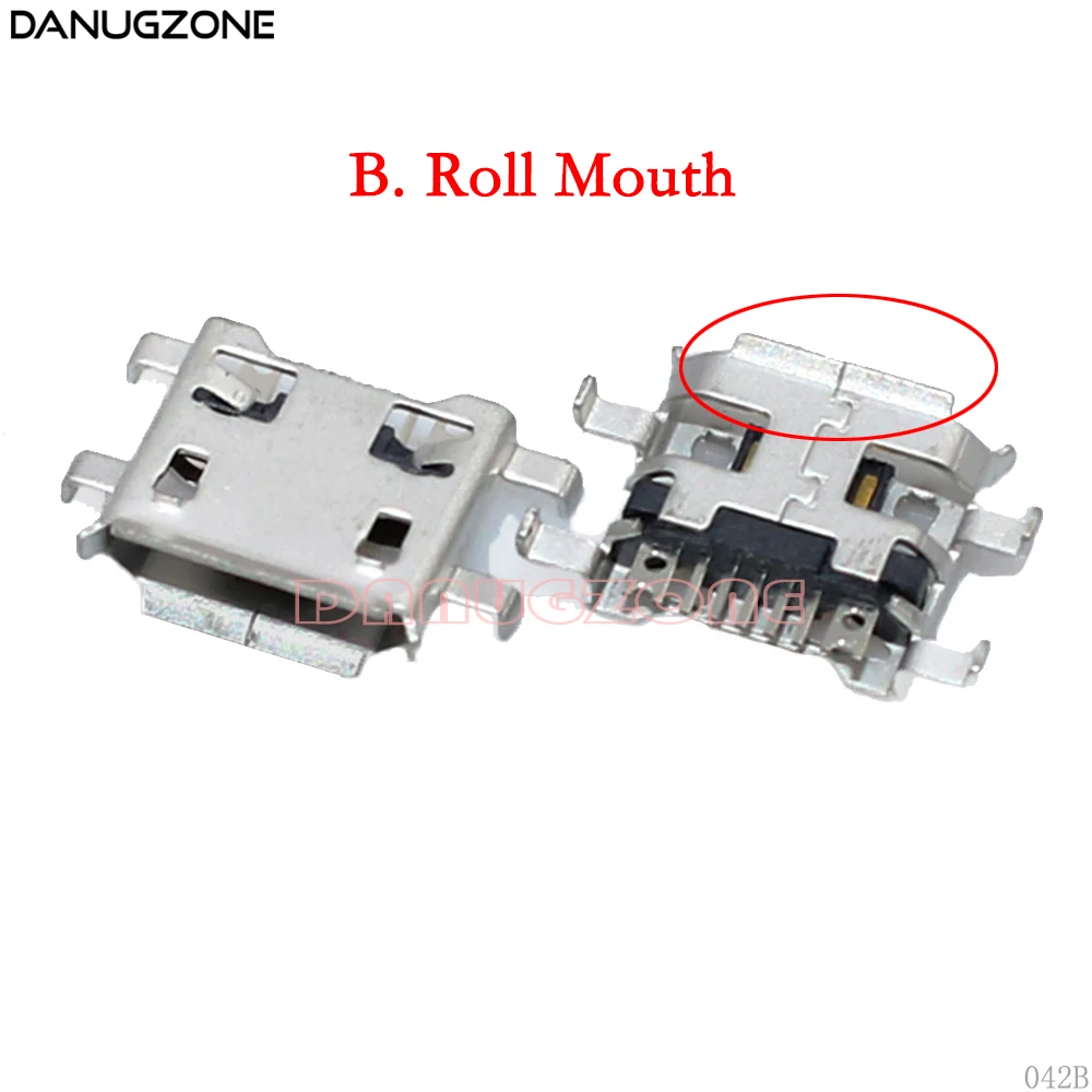 B 10 шт./партия разъем для зарядки Micro USB док-станция 5 Pin 5 Pin - Цвет: B