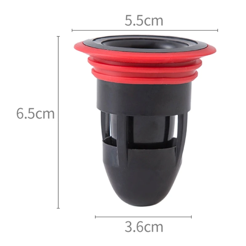 

Bath Shower Floor Strainer Cover Plug Trap Siphon Sink Kitchen Bathroom Water Drain Filter Insect Prevention