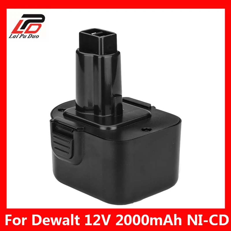 Сменный аккумулятор для электроинструмента Dewalt Ni CD 2 0 Ач 12 В 2000 мАч DE9074 DC9071 DE9037 DE9071