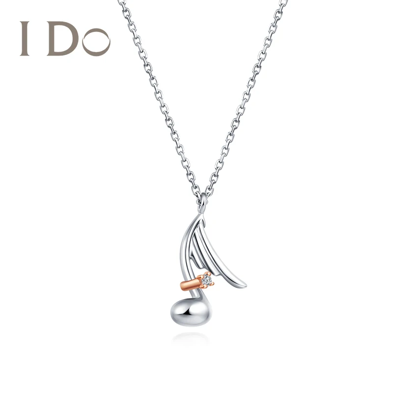 

I Do EnsembleStars! ! The Co-branded Series Fine Necklace Real White and Yellow Gold Genuine Diamond Fine Jewelry Angel Wing