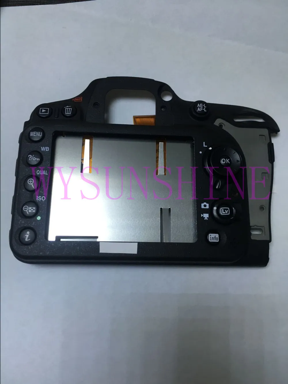 Запасные части для Nikon D7200 задняя крышка Ass'y с кнопкой гибкий кабель без ЖК