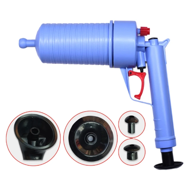 

Air Drain Blaster, Sink Plunger, Air Power Toilet Plunger, Manual Pump Cleaner,Pipe Blaster, High Pressure Plunger for Bath