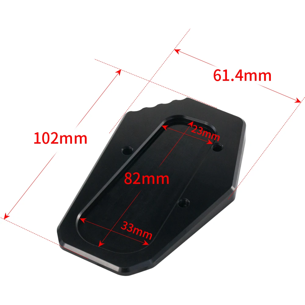 Подножка для мотоцикла с ЧПУ боковая стойка удлинительная пластина