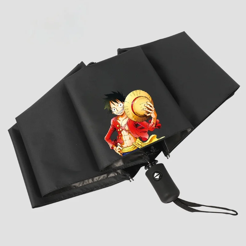 

Japan Anime One Piece Luffy Zoro Folding Umbrella Automatic Umbrella Sun Umbrella Unisex 95cm