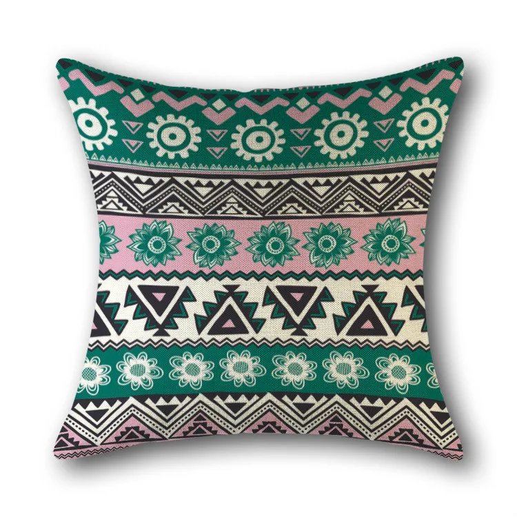 Богемный экзотический льняной телефон в этническом стиле с рисунком мандалы