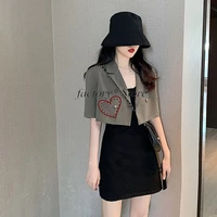 dress two piece suit womens clothing gang feng europe ins light ripe wind temperament western style japanese gentle wind