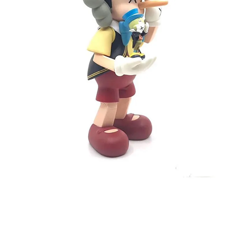 

Hot Sale 22/27/cm Bear Bricklys Puppet Boy Action Figures Blocks Bears Pinocchi PVC Dolls Collectible Models Toys With Box