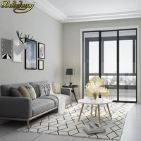 beibehang non woven fabric solid color wall paper roll home decor background flooring wallcovering 3d wallpaper for living room