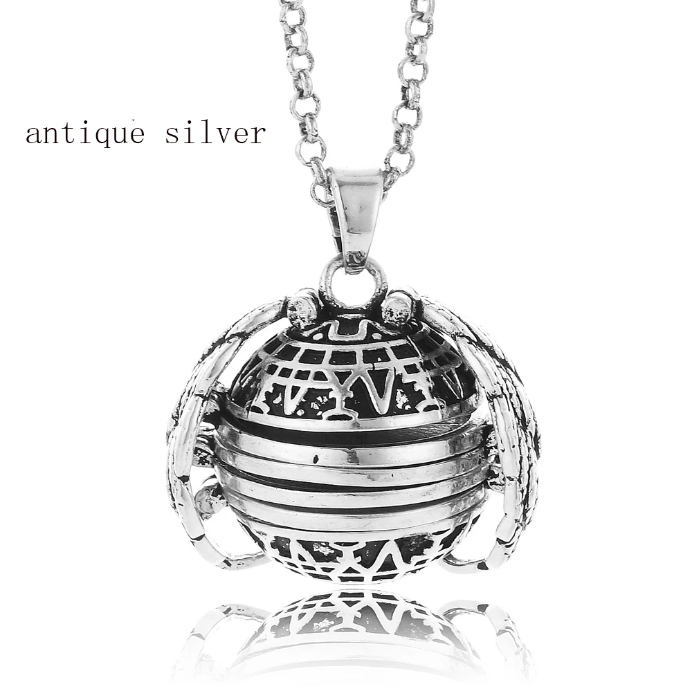 Женский кулон с крыльями ангела Anel bola Magic подвеска 4 фотографиями плавающий