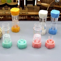 multicolor lens container holder cute portable contact lens girl small contact lenses case bag box travel colored lenses bags