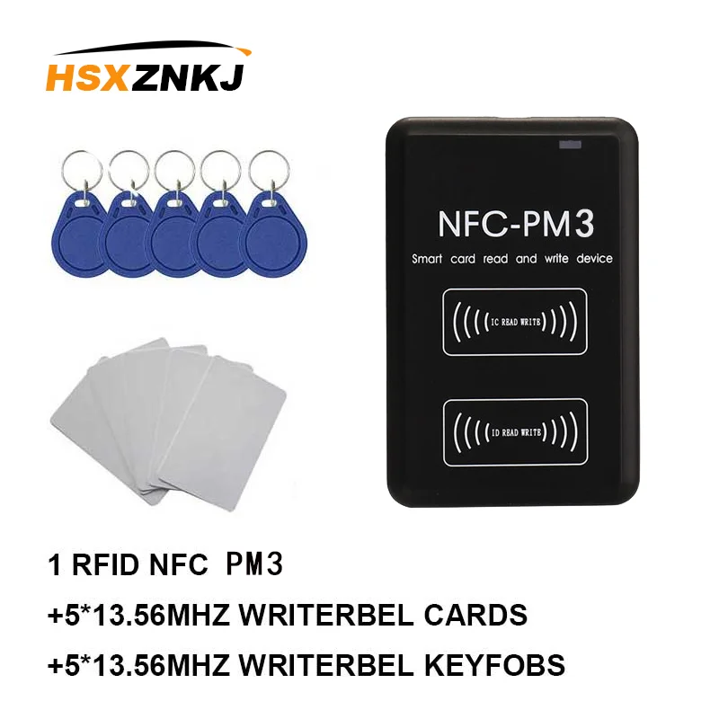 NFC PM3 RFID Писатель IC 13 56 МГц кард ридер Копир Дубликатор полное декодирование