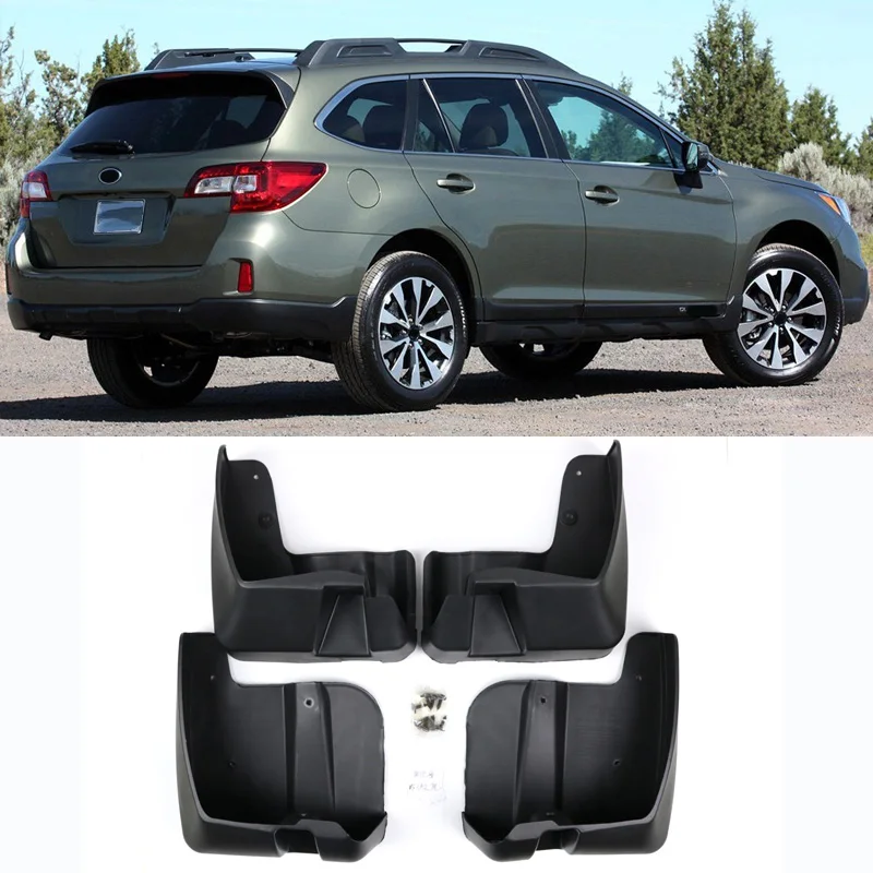 Car Mudflaps for Subaru Outback 2015 -On Mud Flaps Splash Guards Mudguards Front Rear Fender Protector 2016 2017 2018 2019 2020 |