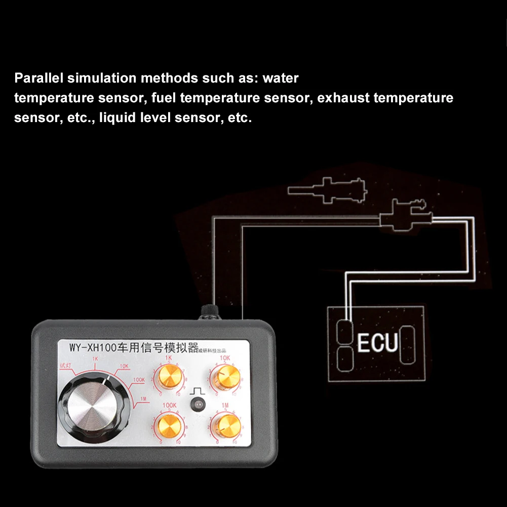 Автомобильный сигнал датчик s симулятор температуры тестер воды/топлива