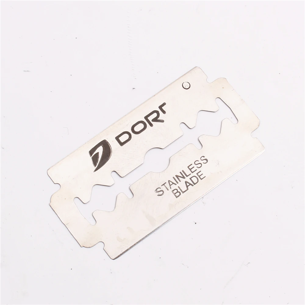 1000 шт. лезвия для бритвы из нержавеющей стали Безопасные бритья мужчин Lames De Rasoir