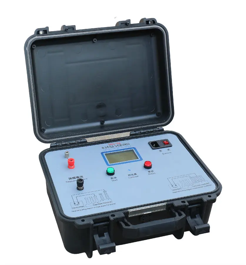 

high quality transformer test set for transformer degaussing ttr tester equipment