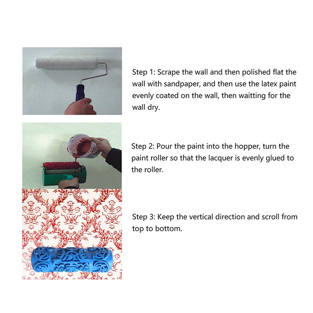 Ручной Одноцветный/двухцветный роликовый станок для рисования самодельные