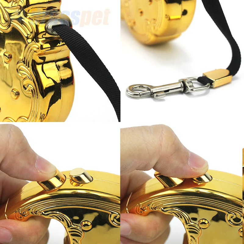 Выдвижной Поводок для собак веревка домашних животных товары маленьких средних