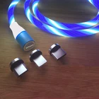 Кабель для зарядки Micro USB, с магнитным разъемом, 3 А, 3,0, для iPhone 7, XS, Samsung S8
