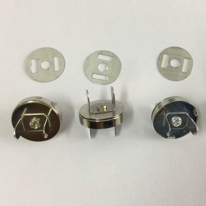 Metal magnetic Buckle DIY Needlework handmade Bag purse Clasp Closures Craft manual buttons 14mm/ 18mm 0.55/0.7''in 10sets | Дом и сад