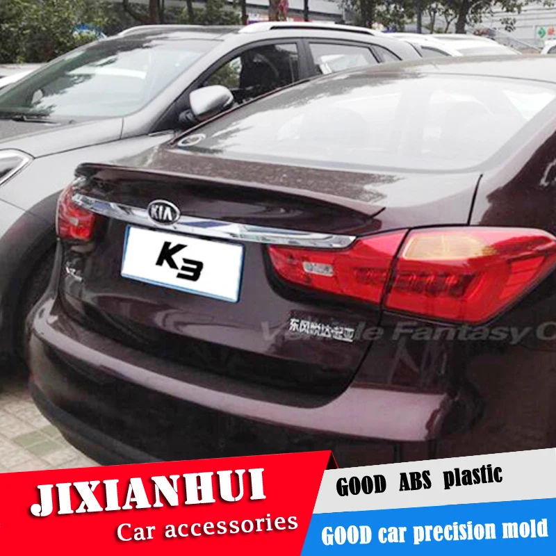Спойлер для Forte 2011 2015 Kia K3 спойлер DKYWK из АБС пластика цветной задний