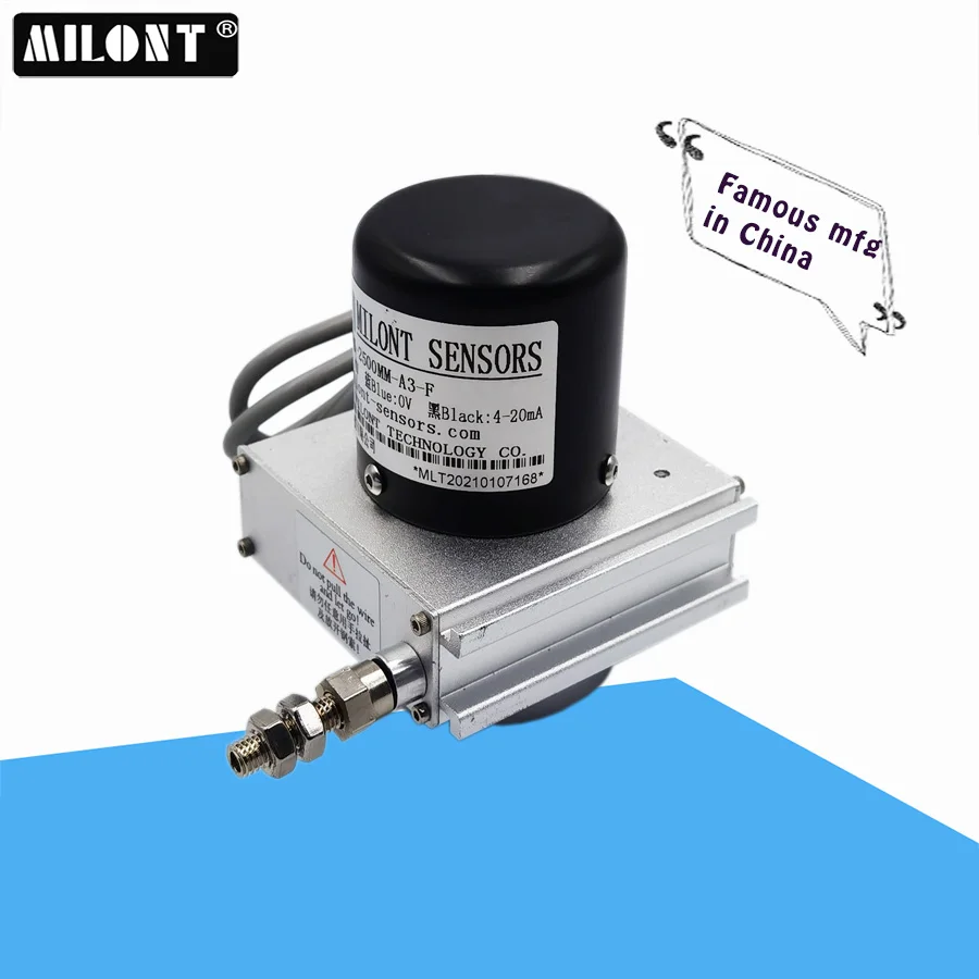 

Draw Wire Displacement Sensor Milont MPS-L Series 8000mm - 11000mm - V1 ( 0- 5V ) / V2 ( 0- 10V )