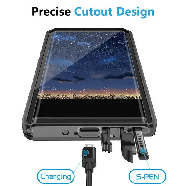 IP68 Водонепроницаемый чехол для Coque samsung S9Plus чехол Note10+ 5G samsung Galaxy Note 10 Note 10 Plus S9 Plus S 9 водонепроницаемый чехол