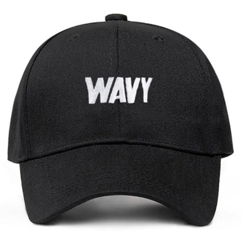 Волнистая бейсбольная кепка в стиле хип хоп Повседневная Кепка Kpop Snapback с