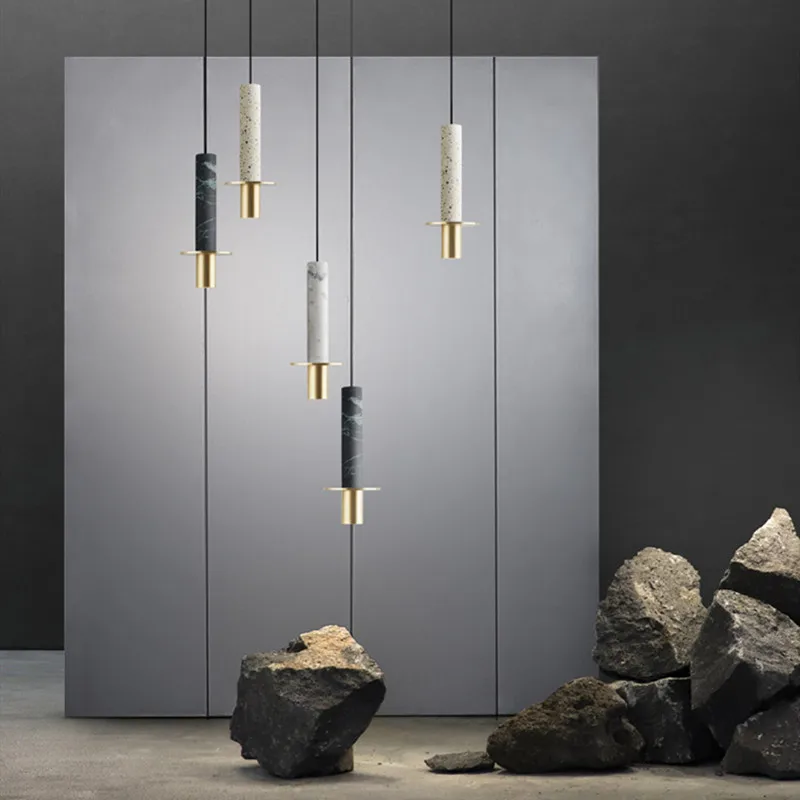 Роскошная люстра в современном стиле индивидуальный художественный мраморный