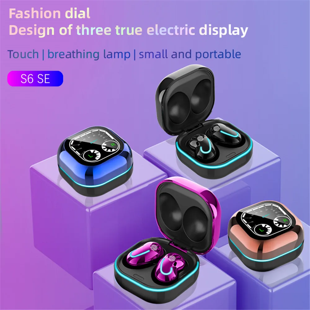 

Brand new bluetooth wireless headset waterproof 8D high-fidelity audio binaural call earbuds sports noise-cancelling headset