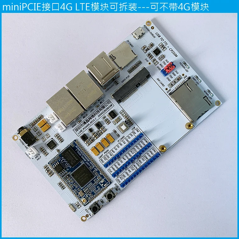 

MT7688AN Module WiFi Wireless Audio Module USB Serial Board WiFi Camera Solution Evaluation Board