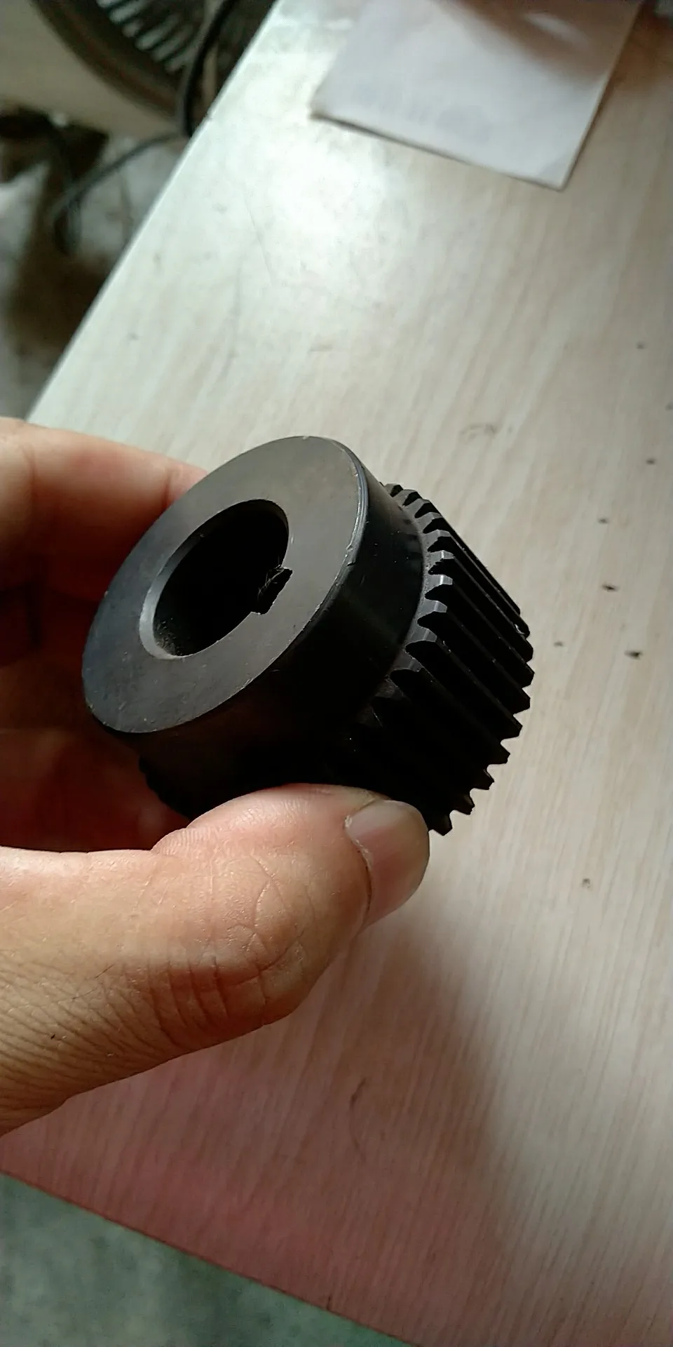 

customized link for 18teeth 30teeth with keyway 5mm bore 14mmmetal motor boss gear pinion 45steel positive gear CNC gear rack